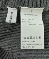 MAISON SPECIAL（メゾンスペシャル）ニット・セーター グレー サイズ:F レディース/2200718891077