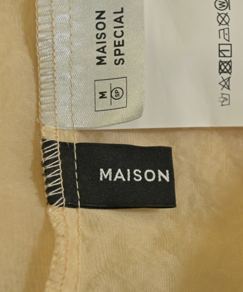 MAISON SPECIAL（メゾンスペシャル）カジュアルシャツ 黄 サイズ:F レディース/2200709561088