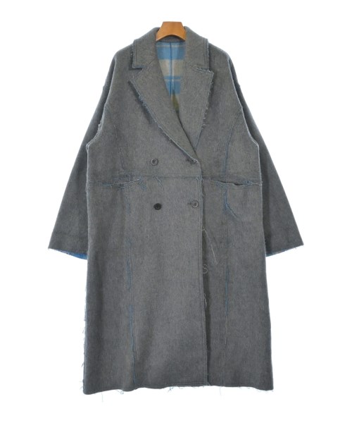 MAISON SPECIAL(メゾンスペシャル)チェスターコート グレー サイズ:36(S位)/2200648906018