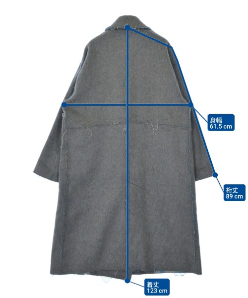 MAISON SPECIAL（メゾンスペシャル）チェスターコート グレー サイズ:36(S位) レディース/2200648906018