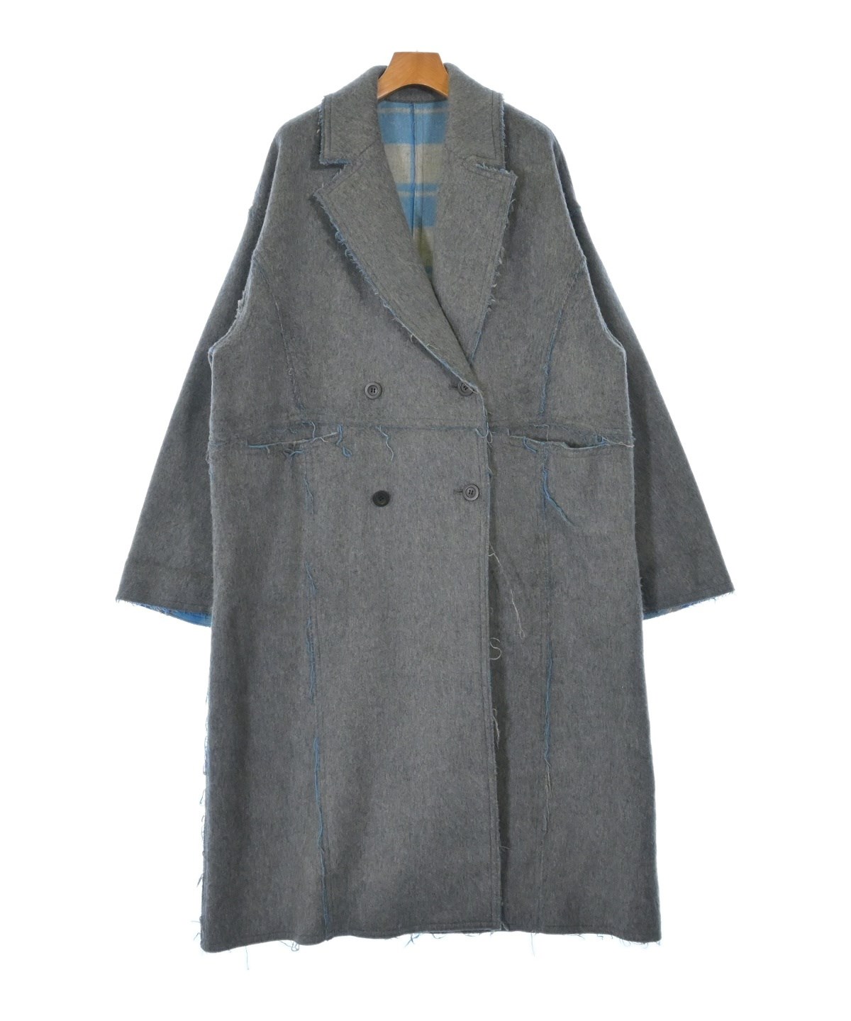 MAISON SPECIAL（メゾンスペシャル）チェスターコート グレー サイズ
