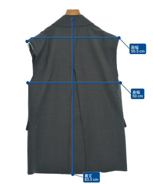 MAISON SPECIAL（メゾンスペシャル）テーラードジャケット グレー サイズ:F レディース/2200648906025