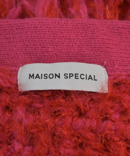 MAISON SPECIAL（メゾンスペシャル）カーディガン 赤 サイズ:F レディース/2200649014019