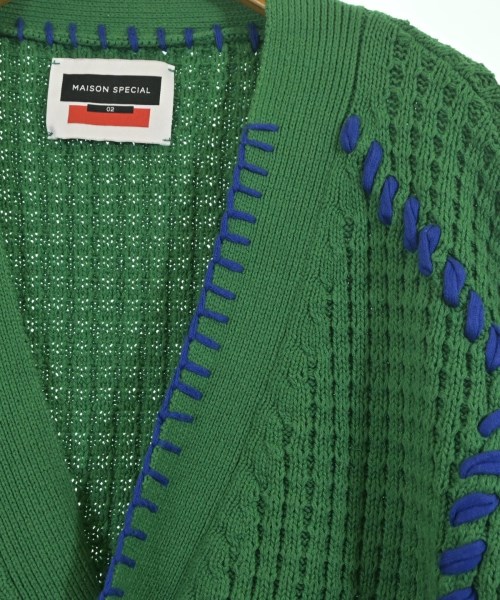 MAISON SPECIAL（メゾンスペシャル）カーディガン 緑 サイズ:02(M位) レディース/2200641395055