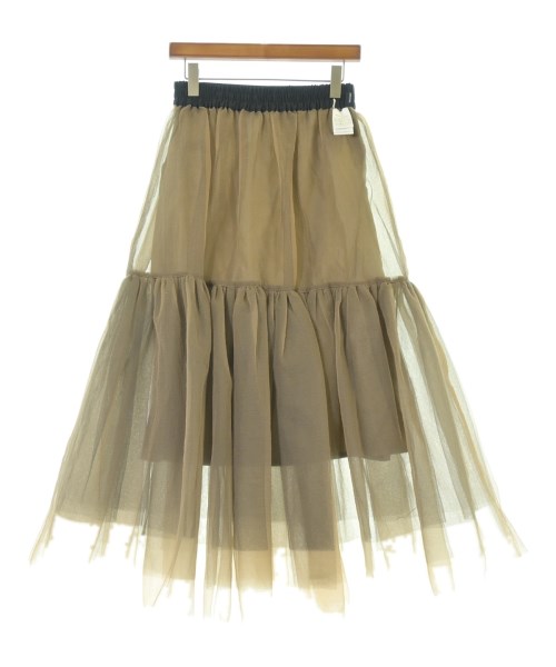 MAISON SPECIAL（メゾンスペシャル）ロング・マキシ丈スカート 黒 サイズ:F レディース/2200639695020