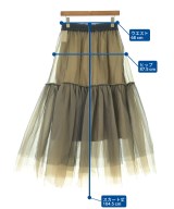 MAISON SPECIAL（メゾンスペシャル）ロング・マキシ丈スカート 黒 サイズ:F レディース/2200639695020