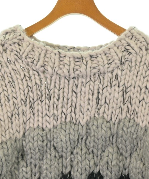 MAISON SPECIAL（メゾンスペシャル）ニット・セーター グレー サイズ:F レディース/2200653508030
