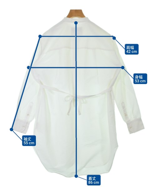 MAISON SPECIAL（メゾンスペシャル）カジュアルシャツ 白 サイズ:F レディース/2200653708010