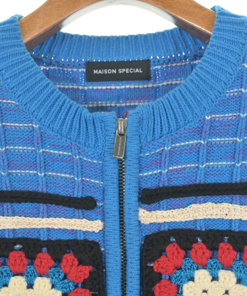 MAISON SPECIAL（メゾンスペシャル）カーディガン 青 サイズ:F レディース/2200653716046