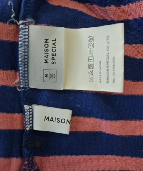 MAISON SPECIAL（メゾンスペシャル）Tシャツ・カットソー 青 サイズ:F レディース/2200691436081