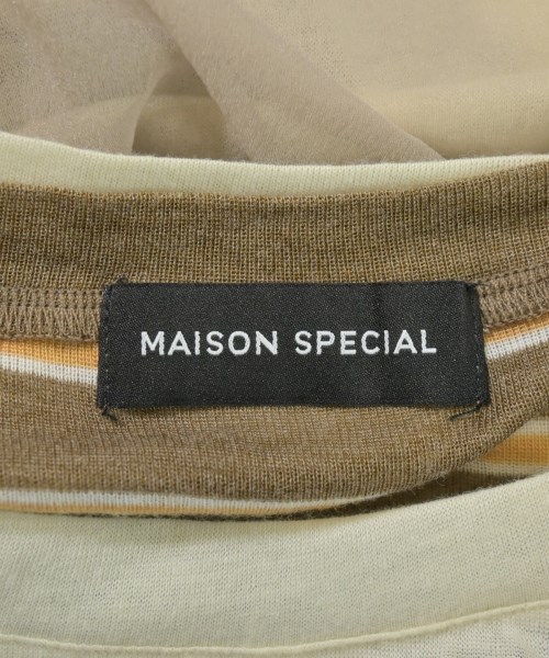 MAISON SPECIAL（メゾンスペシャル）Tシャツ・カットソー 茶 サイズ:F レディース/2200702800023