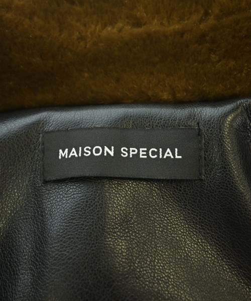 MAISON SPECIAL（メゾンスペシャル）ステンカラーコート 茶 サイズ:F レディース/2200699982016