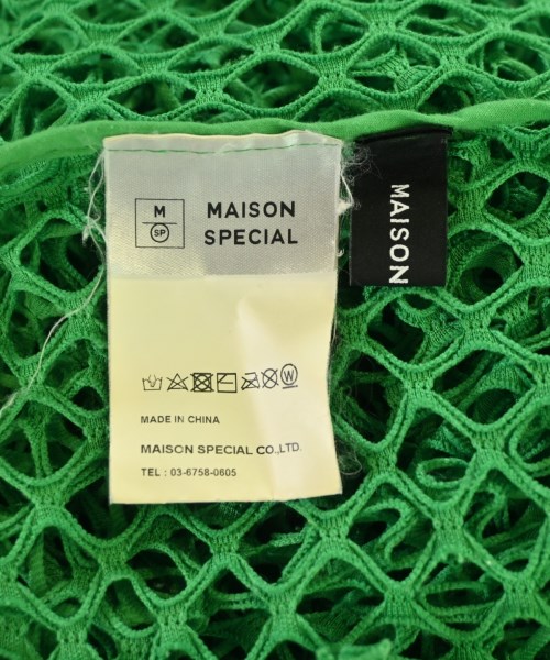 MAISON SPECIAL（メゾンスペシャル）ニット・セーター 緑 サイズ:F レディース/2200704501041