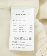 MAISON SPECIAL（メゾンスペシャル）テーラードジャケット 白 サイズ:F レディース/2200704125070