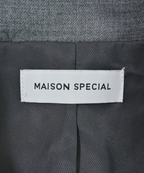 MAISON SPECIAL（メゾンスペシャル）テーラードジャケット グレー サイズ:-(XL位) レディース/2200704125148