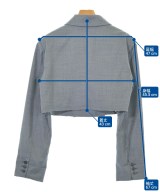 MAISON SPECIAL（メゾンスペシャル）テーラードジャケット グレー サイズ:-(XL位) レディース/2200704125148