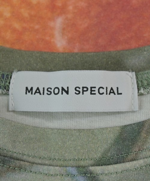 MAISON SPECIAL（メゾンスペシャル）Tシャツ・カットソー カーキ サイズ:F レディース/2200705477055