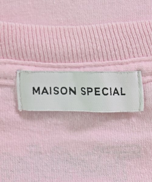 MAISON SPECIAL（メゾンスペシャル）Tシャツ・カットソー ピンク サイズ:F レディース/2200706507027