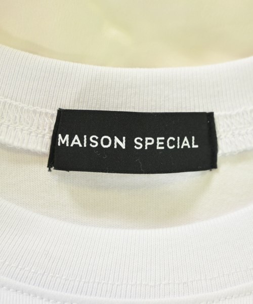 MAISON SPECIAL（メゾンスペシャル）Tシャツ・カットソー 白 サイズ:F レディース/2200706971033