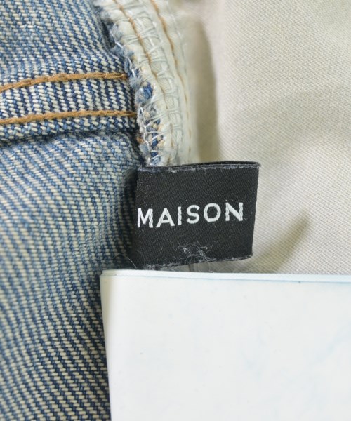 MAISON SPECIAL（メゾンスペシャル）デニムパンツ 青 サイズ:36(S位) レディース/2200709182054