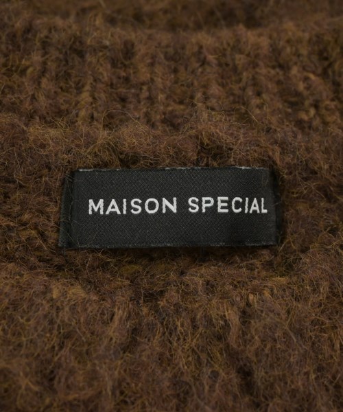 MAISON SPECIAL（メゾンスペシャル）ニット・セーター 茶 サイズ:F レディース/2200709533108