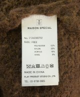 MAISON SPECIAL（メゾンスペシャル）ニット・セーター 茶 サイズ:F レディース/2200709533108