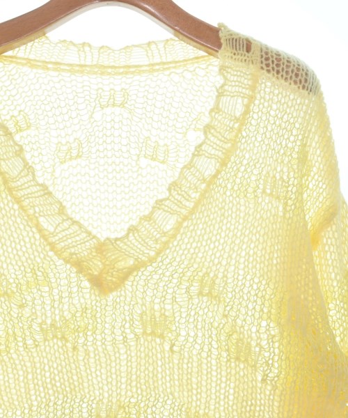 MAISON SPECIAL（メゾンスペシャル）ニット・セーター 黄 サイズ:F レディース/2200662666028