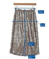 MAISON SPECIAL（メゾンスペシャル）ロング・マキシ丈スカート 茶 サイズ:36(S位) レディース/2200662666059