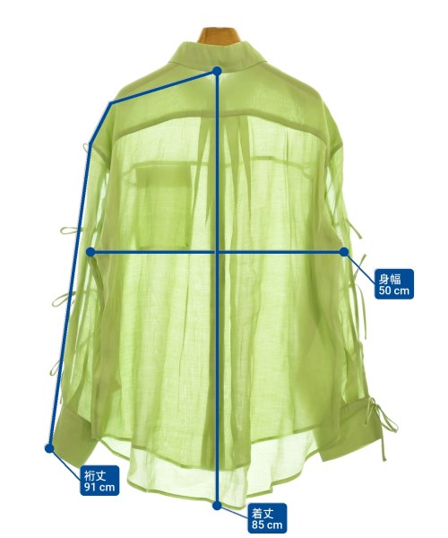 MAISON SPECIAL（メゾンスペシャル）ブラウス 緑 サイズ:F レディース/2200660714066