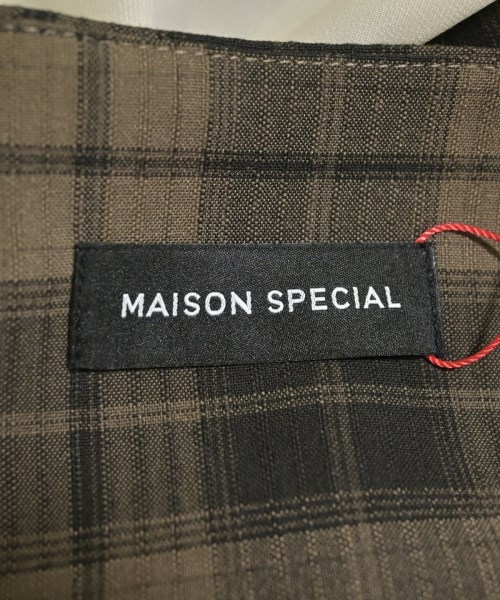 MAISON SPECIAL（メゾンスペシャル）ミニスカート 茶 サイズ:F レディース/2200665433030