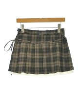 MAISON SPECIAL（メゾンスペシャル）ミニスカート 茶 サイズ:F レディース/2200665433030