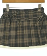 MAISON SPECIAL（メゾンスペシャル）ミニスカート 茶 サイズ:F レディース/2200665433030
