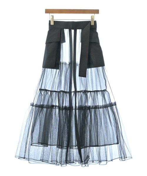 MAISON SPECIAL（メゾンスペシャル）ロング・マキシ丈スカート 黒 サイズ:M レディース/2200663899036