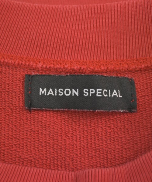 MAISON SPECIAL（メゾンスペシャル）スウェット 赤 サイズ:F レディース/2200666537188