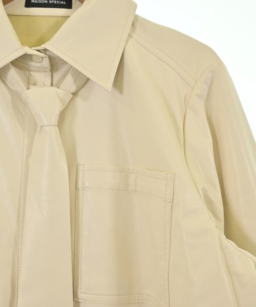 MAISON SPECIAL（メゾンスペシャル）カジュアルシャツ 黄 サイズ:F レディース/2200667613065