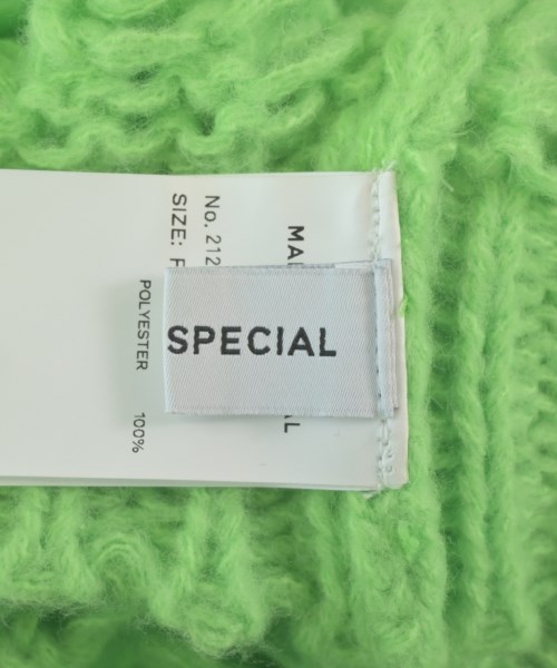 MAISON SPECIAL（メゾンスペシャル）ニット・セーター 緑 サイズ:F レディース/2200667613195