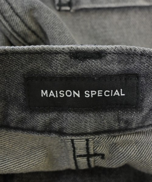 MAISON SPECIAL（メゾンスペシャル）デニムパンツ グレー サイズ:38(M位) レディース/2200667613263