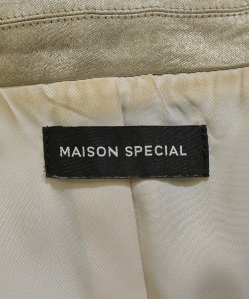 MAISON SPECIAL（メゾンスペシャル）カジュアルジャケット ベージュ サイズ:F レディース/2200668032018