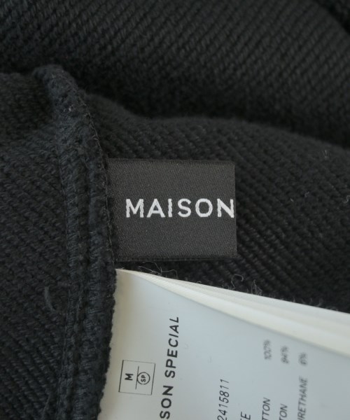 MAISON SPECIAL（メゾンスペシャル）スウェット 黒 サイズ:F レディース/2200668032094