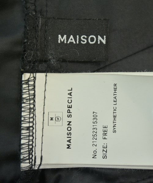 MAISON SPECIAL（メゾンスペシャル）カジュアルシャツ 黒 サイズ:F レディース/2200668032100