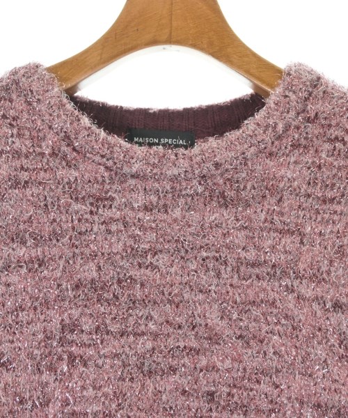 MAISON SPECIAL（メゾンスペシャル）ニット・セーター ピンク サイズ:F レディース/2200670057337
