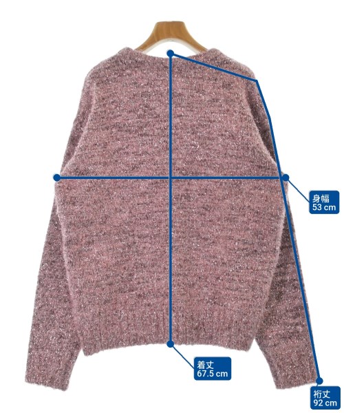 MAISON SPECIAL（メゾンスペシャル）ニット・セーター ピンク サイズ:F レディース/2200670057337