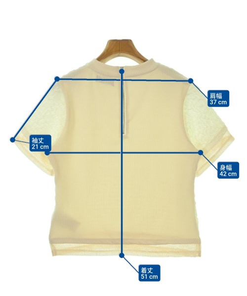 MAISON SPECIAL（メゾンスペシャル）Tシャツ・カットソー 白 サイズ:F レディース/2200672071249