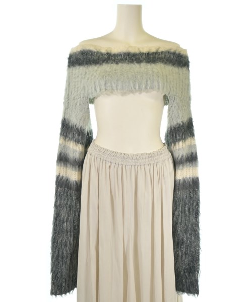 MAISON SPECIAL(メゾンスペシャル)ニット・セーター グレー サイズ:F/2200672071515