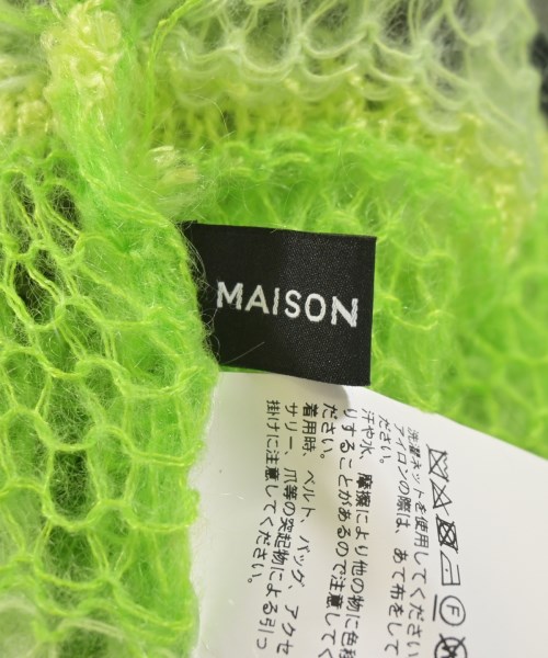 MAISON SPECIAL（メゾンスペシャル）カーディガン 緑 サイズ:F レディース/2200715934050