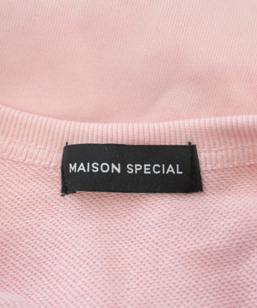 MAISON SPECIAL（メゾンスペシャル）スウェット ピンク サイズ:F レディース/2200729570015