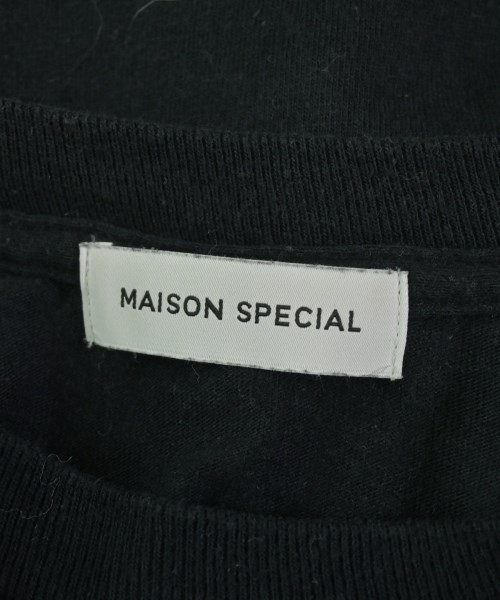 MAISON SPECIAL（メゾンスペシャル）Tシャツ・カットソー 黒 サイズ:F レディース/2200729570107