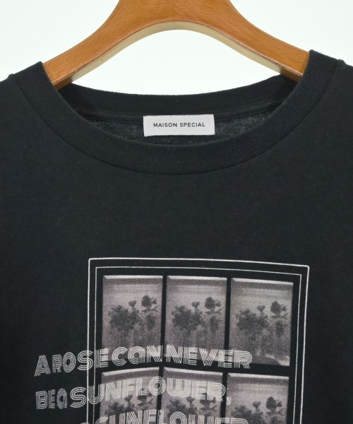 MAISON SPECIAL（メゾンスペシャル）Tシャツ・カットソー 黒 サイズ:F レディース/2200729570107