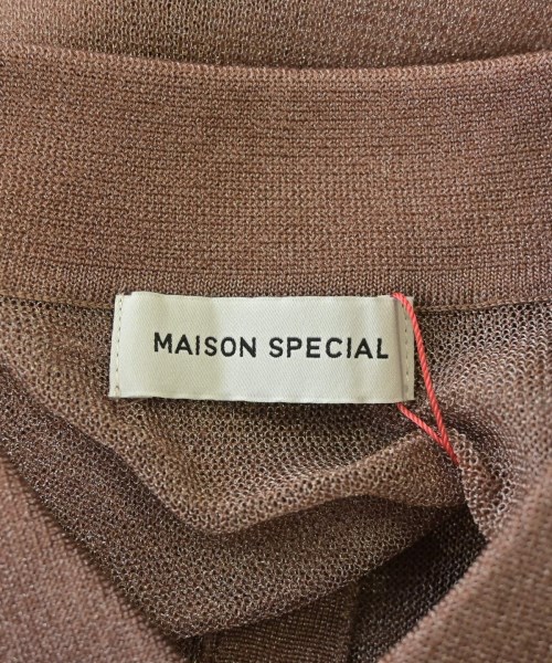 MAISON SPECIAL（メゾンスペシャル）ニット・セーター 茶 サイズ:F レディース/2200729650199