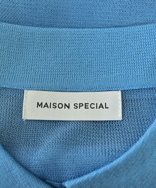 MAISON SPECIAL（メゾンスペシャル）ニット・セーター 青 サイズ:F レディース/2200729650205